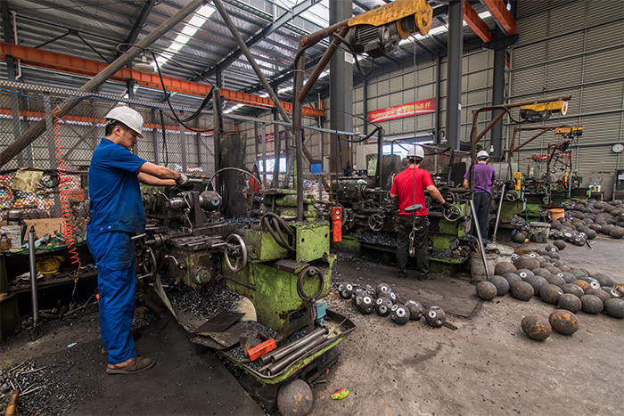 广西网架配件车间